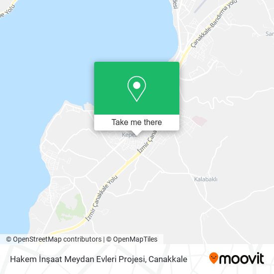 Hakem İnşaat Meydan Evleri Projesi map