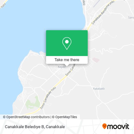 Canakkale Beledıye B map