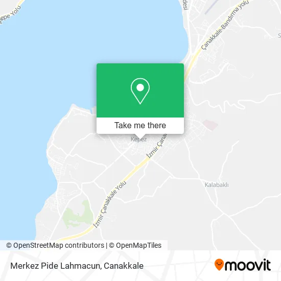 Merkez Pide Lahmacun map