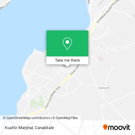 Kuaför Marjinal map