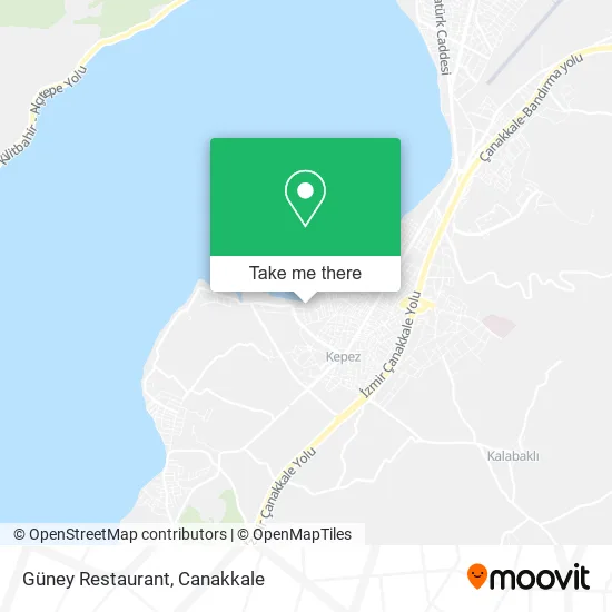 Güney Restaurant map