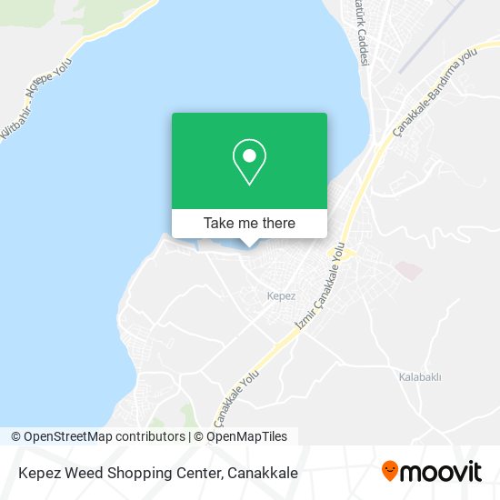 Kepez Weed Shopping Center map