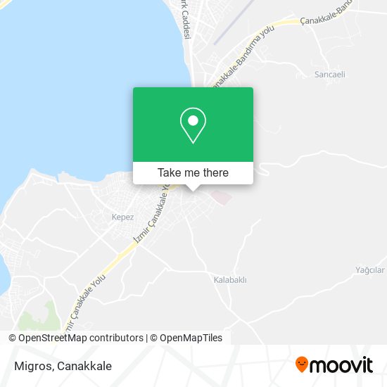 Migros map