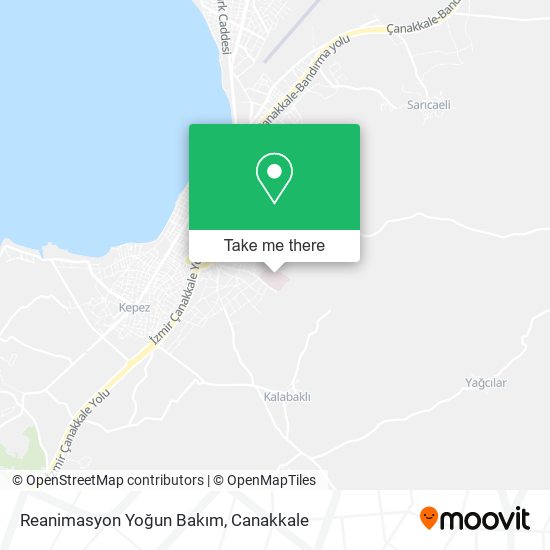 Reanimasyon Yoğun Bakım map