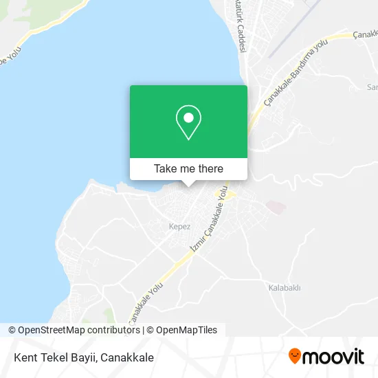 Kent Tekel Bayii map