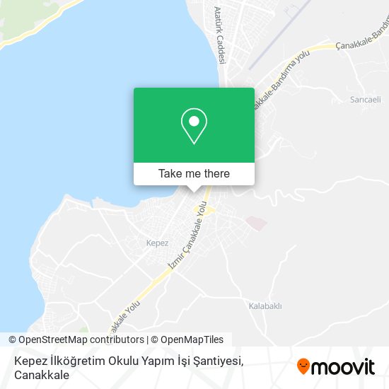 Kepez İlköğretim Okulu Yapım İşi Şantiyesi map