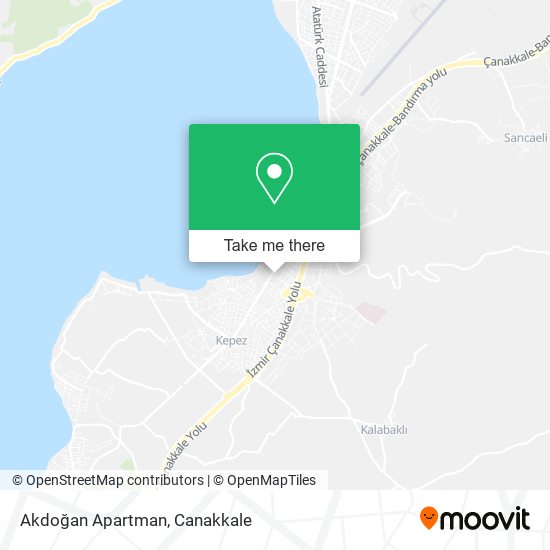 Akdoğan Apartman map