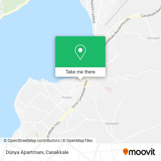 Dünya Apartmanı map