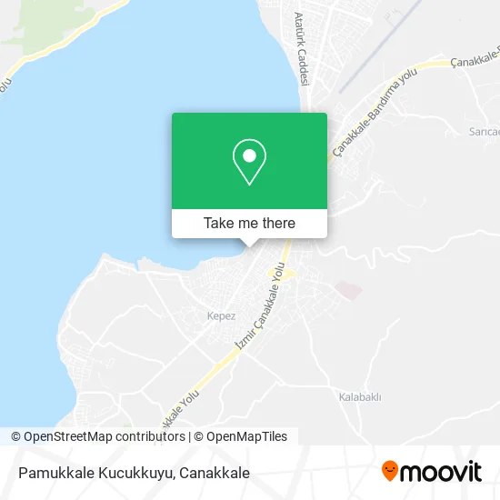 Pamukkale Kucukkuyu map