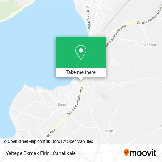 Yeltepe Ekmek Firini map