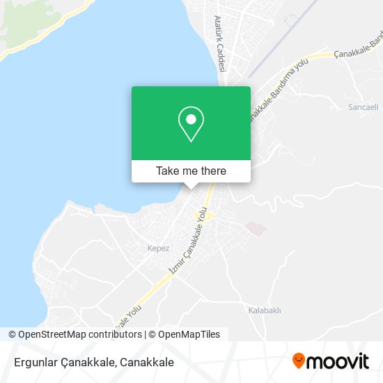 Ergunlar Çanakkale map