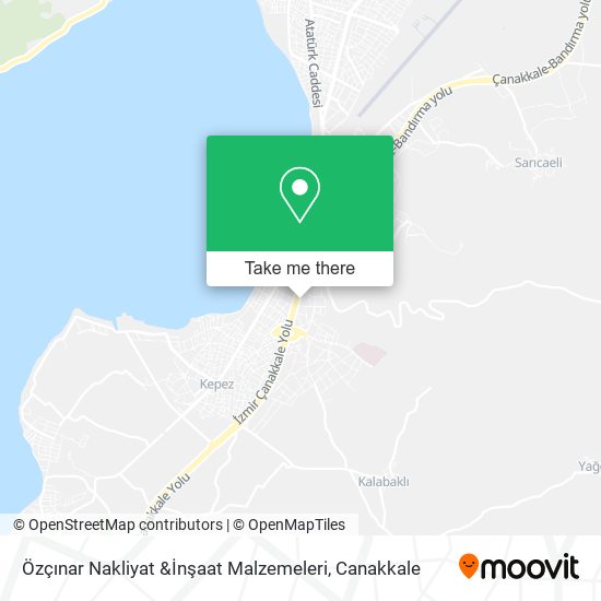 Özçınar Nakliyat &İnşaat Malzemeleri map