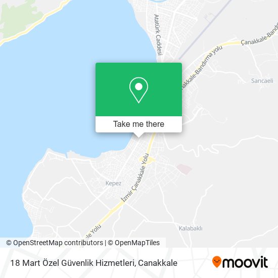 18 Mart Özel Güvenlik Hizmetleri map