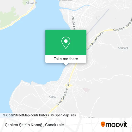 Çanlıca Şair'in Konağı map