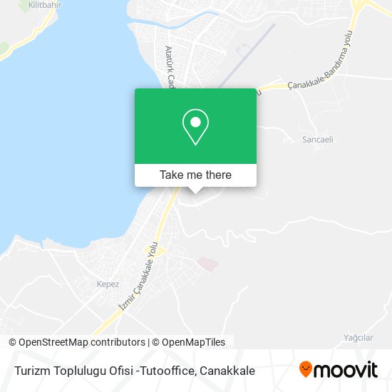 Turizm Toplulugu Ofisi -Tutooffice map