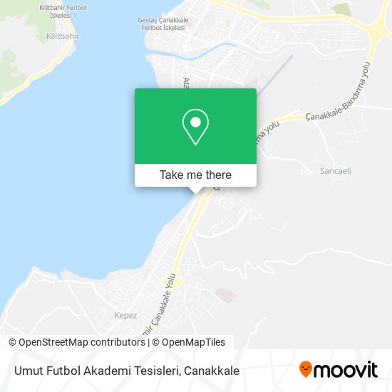 Umut Futbol Akademi Tesisleri map