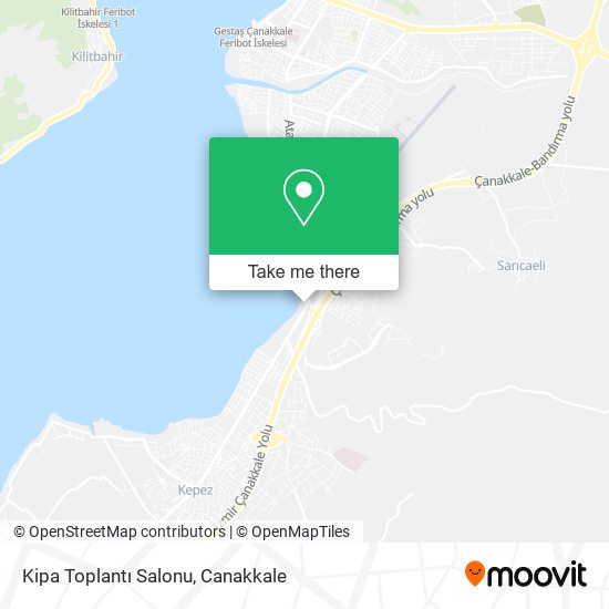 Kipa Toplantı Salonu map