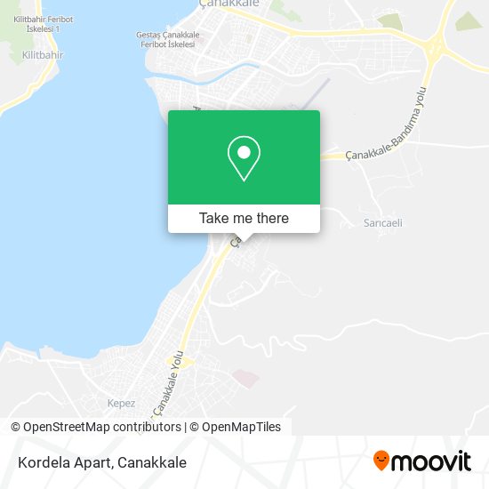 Kordela Apart map