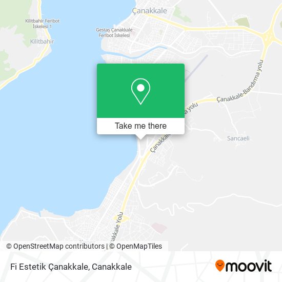 Fi Estetik Çanakkale map