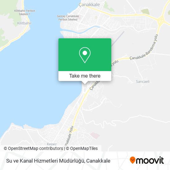 Su ve Kanal Hizmetleri Müdürlüğü map