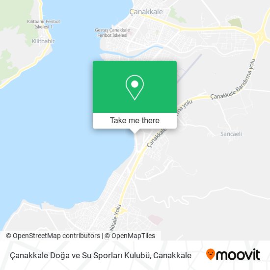 Çanakkale Doğa ve Su Sporları Kulubü map