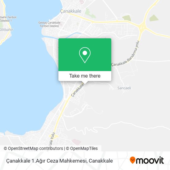 Çanakkale 1.Ağır Ceza Mahkemesi map