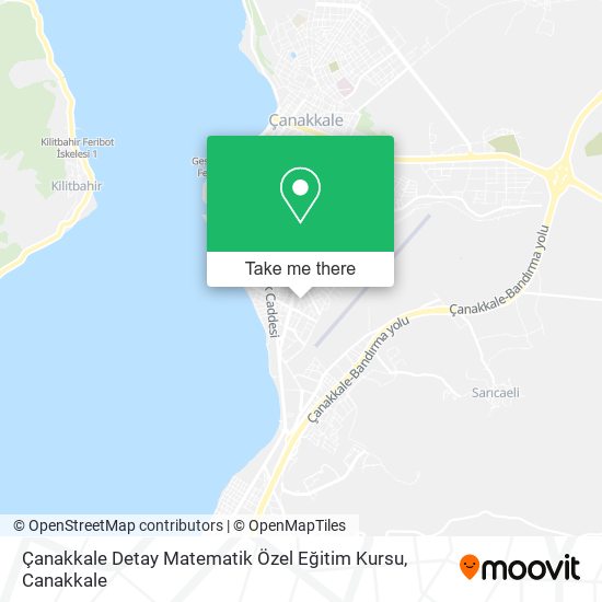 Çanakkale Detay Matematik Özel Eğitim Kursu map