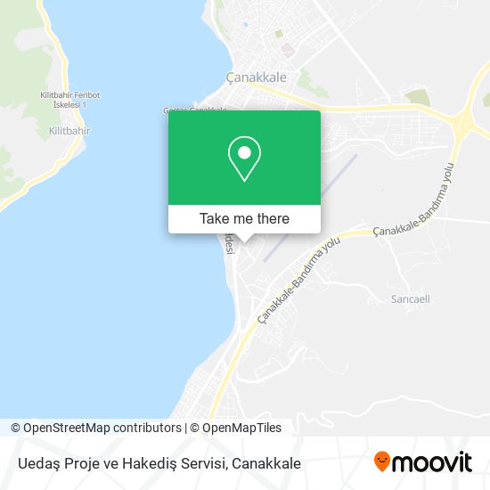 Uedaş Proje ve Hakediş Servisi map