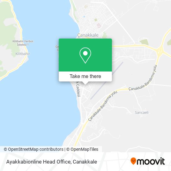 Ayakkabionline Head Office map