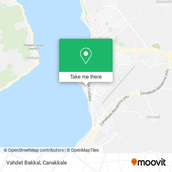 Vahdet Bakkal map