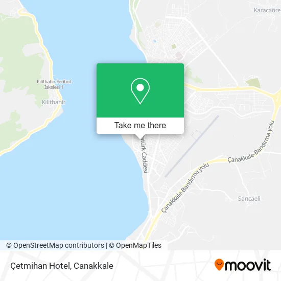 Çetmihan Hotel map