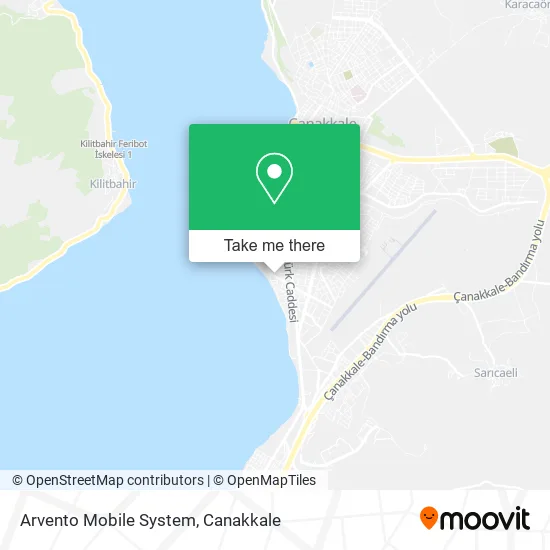 Arvento Mobile System map