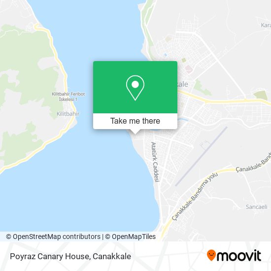 Poyraz Canary House map