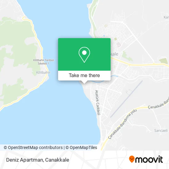 Deniz Apartman map