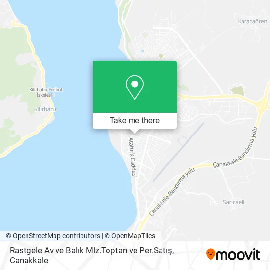 Rastgele Av ve Balık Mlz.Toptan ve Per.Satış map