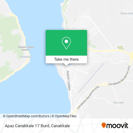 Apaz Canakkale 17 Burd map