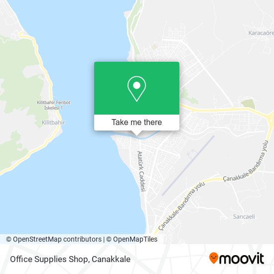 Office Supplies Shop map