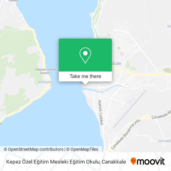 Kepez Özel Eğitim Mesleki Eğitim Okulu map