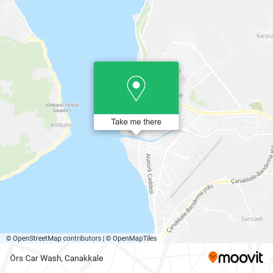 Örs Car Wash map