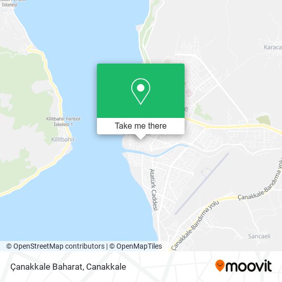 Çanakkale Baharat map