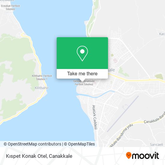 Kıspet Konak Otel map