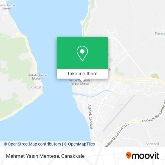 Mehmet Yasın Mentese map