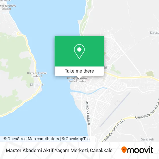 Master Akademi Aktif Yaşam Merkezi map