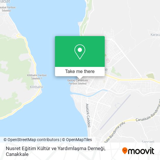 Nusret Eğitim Kültür ve Yardımlaşma Derneği map