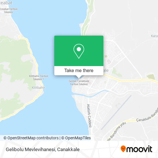 Gelibolu Mevlevihanesi map