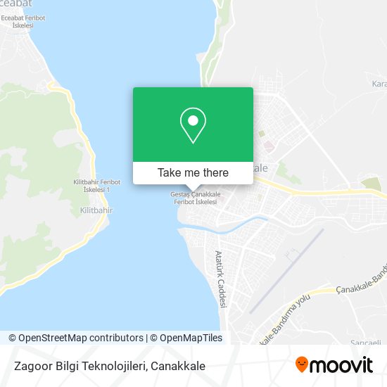 Zagoor Bilgi Teknolojileri map