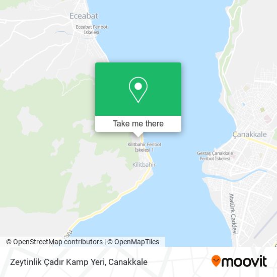 Zeytinlik Çadır Kamp Yeri map