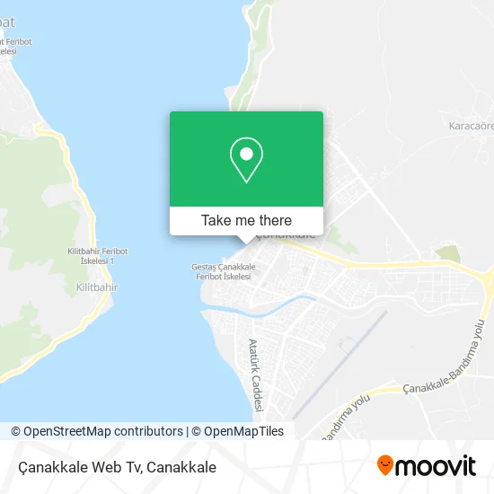 Çanakkale Web Tv map