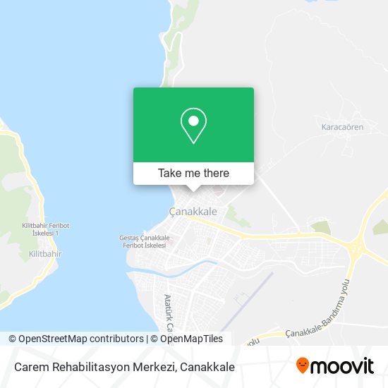 Carem Rehabilitasyon Merkezi map
