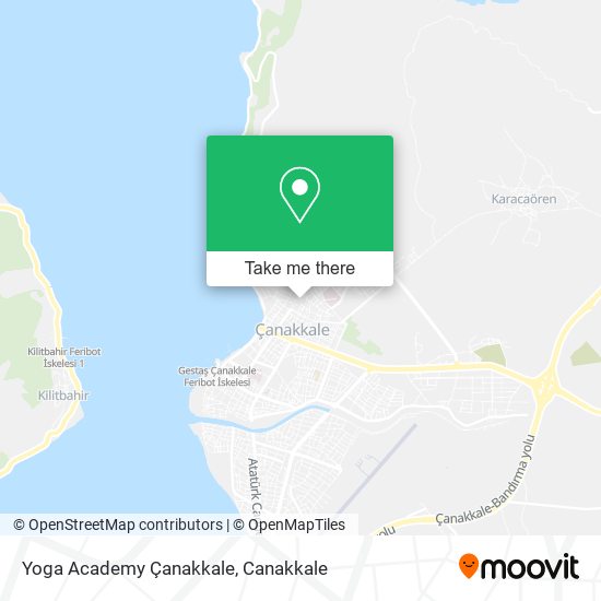 Yoga Academy Çanakkale map